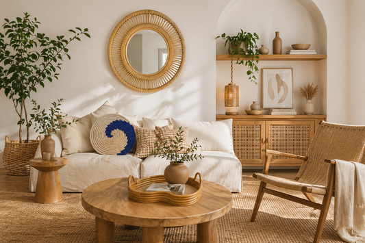 How to Style Rattan & Wicker All Season Long