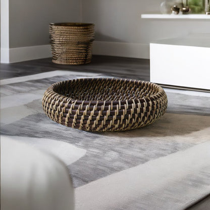 Rattan Apple Bowl