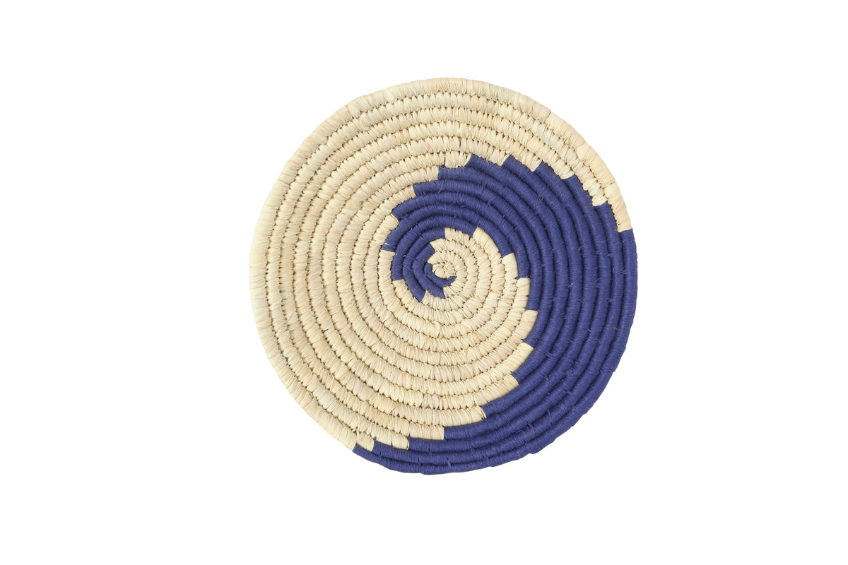 Wall Basket Blue Swirl Bundle SML