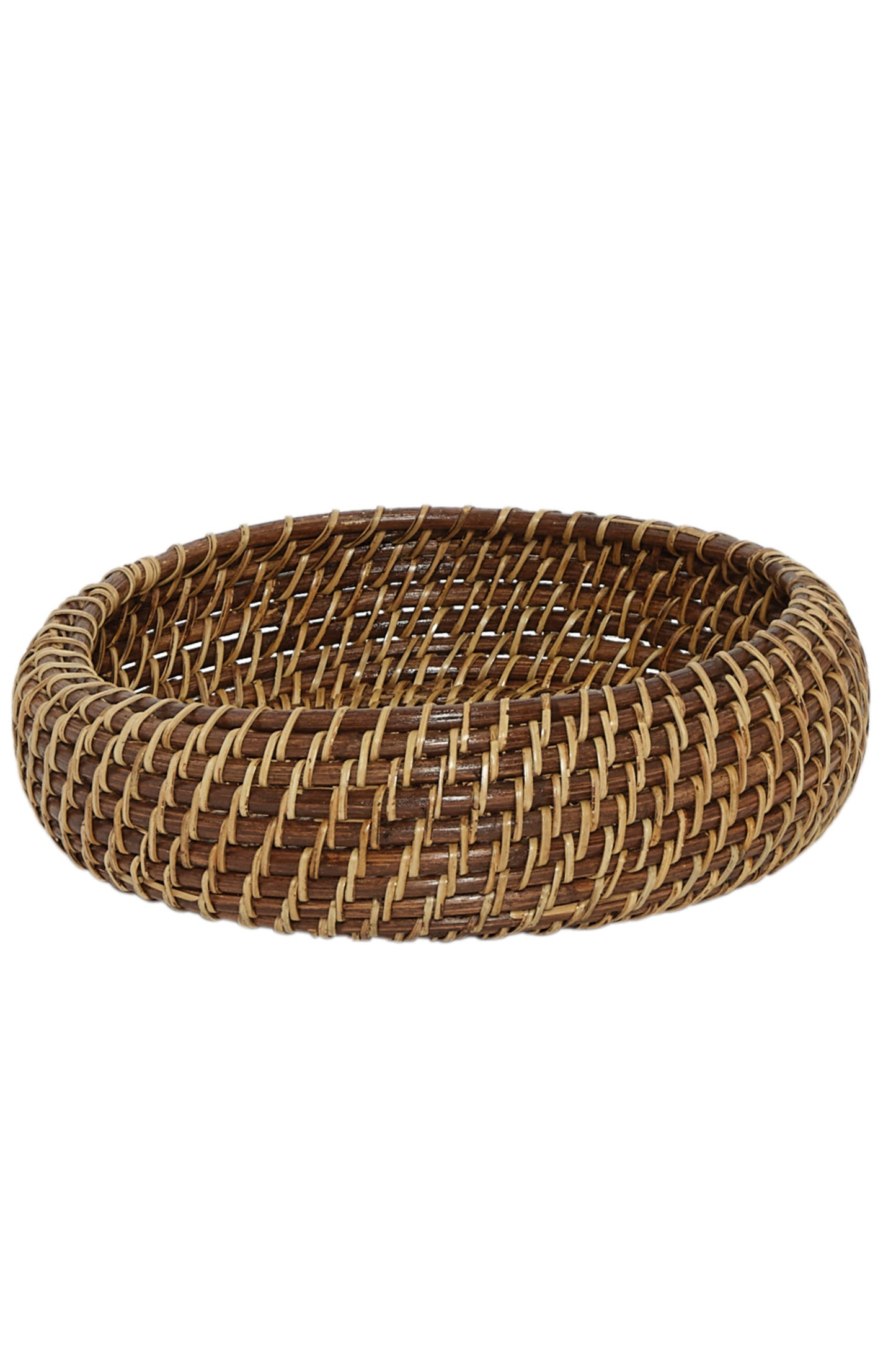 Rattan Apple Bowl