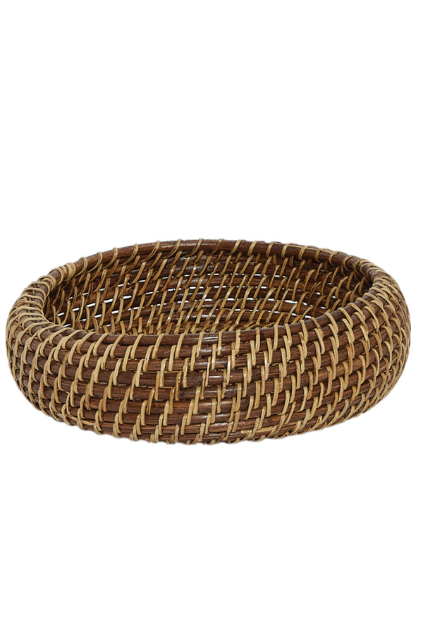 Rattan Apple Bowl