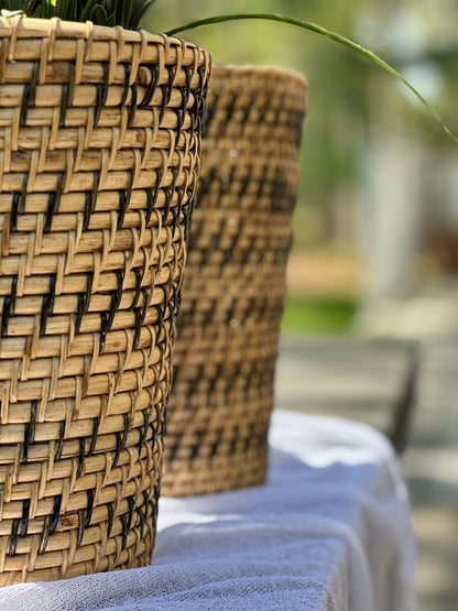 Striped Planter