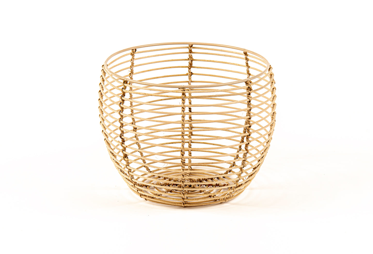 Iron and Cane Basket