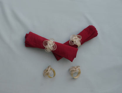 Napkin Ring  French Braid