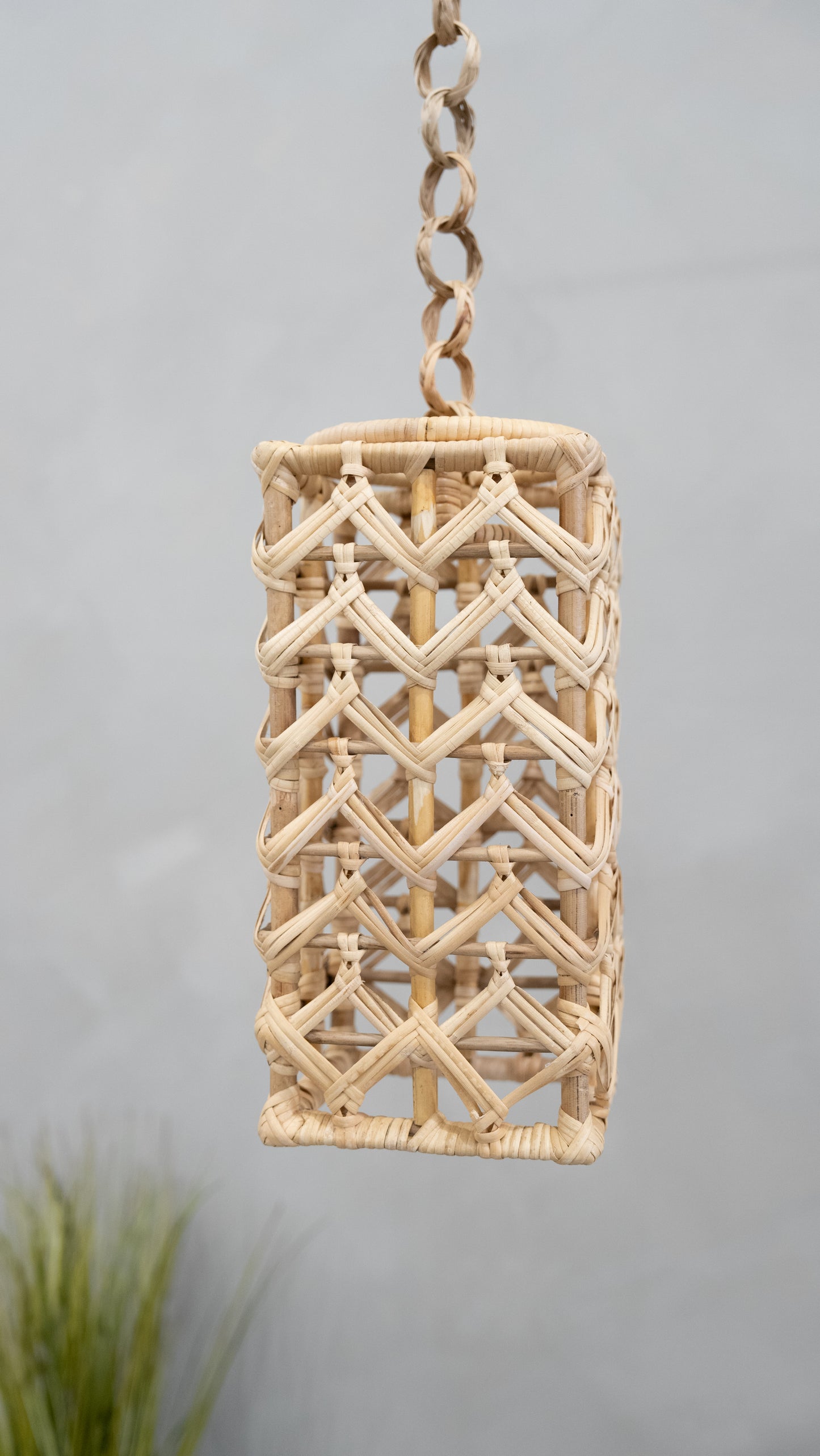 Rectangular Jaali Lamp Shade