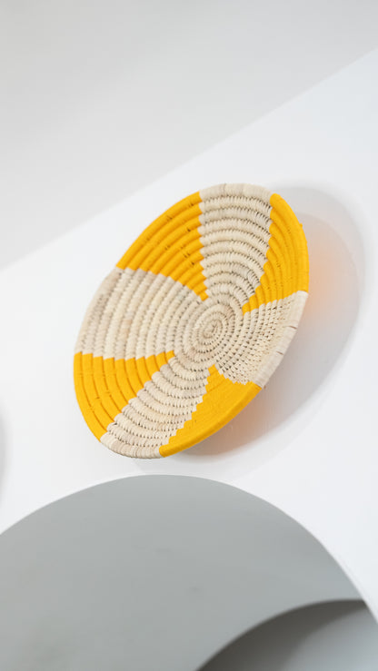 Yellow Wall Basket